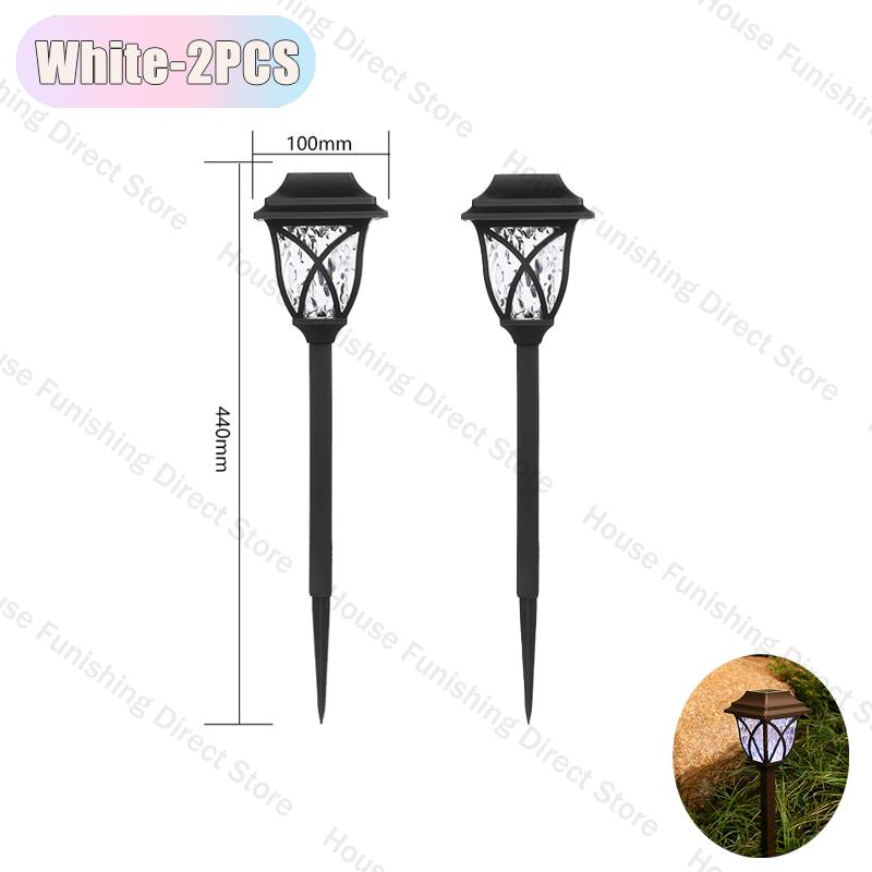 2025 Solar Yard Lights Bright Lawn Lights Outdoor Waterproof Led Solar Pathway Lights Landscape Path Lights Outdoor Decoration