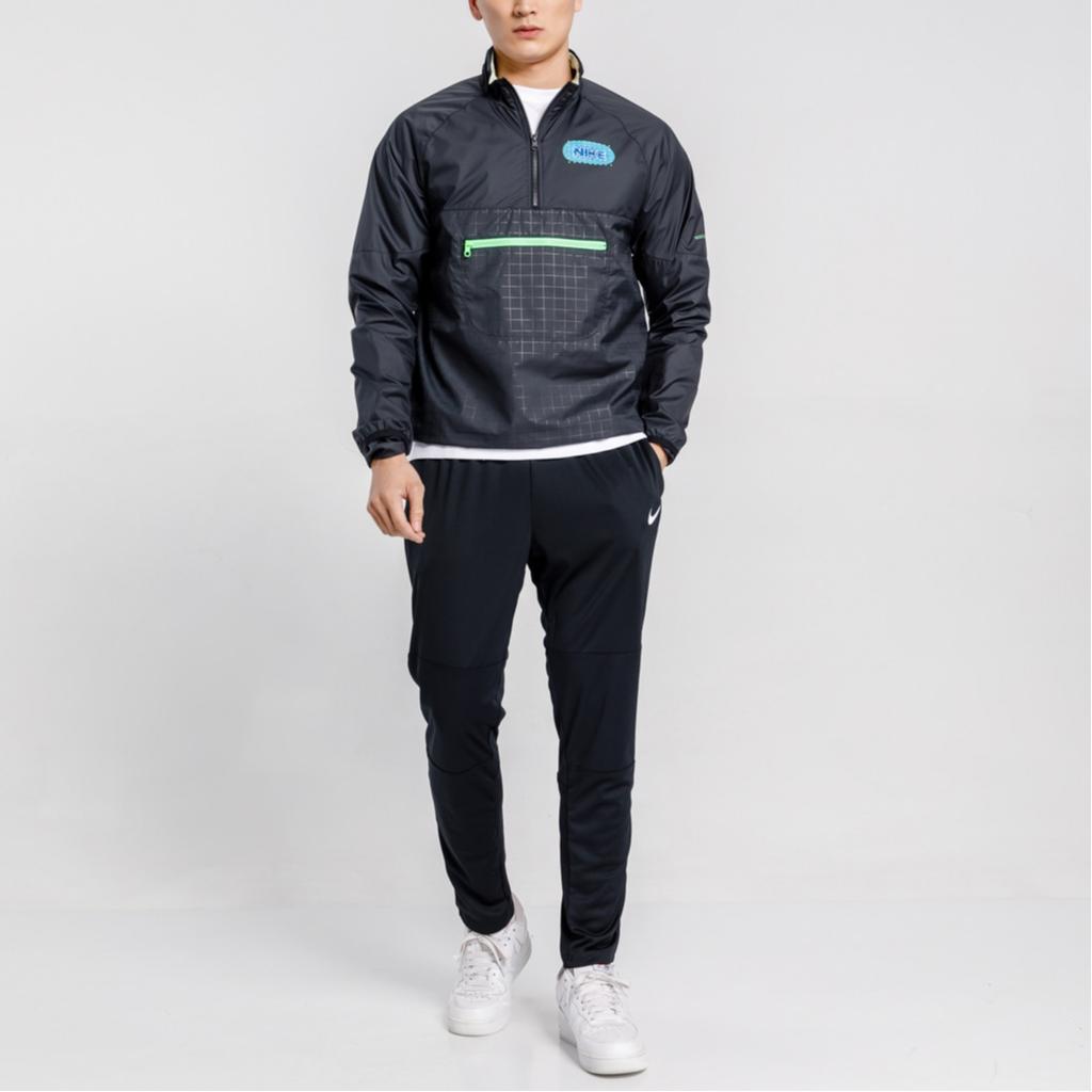 Nike Jackets Men's Black Stand Collar Moderate DO6938-010