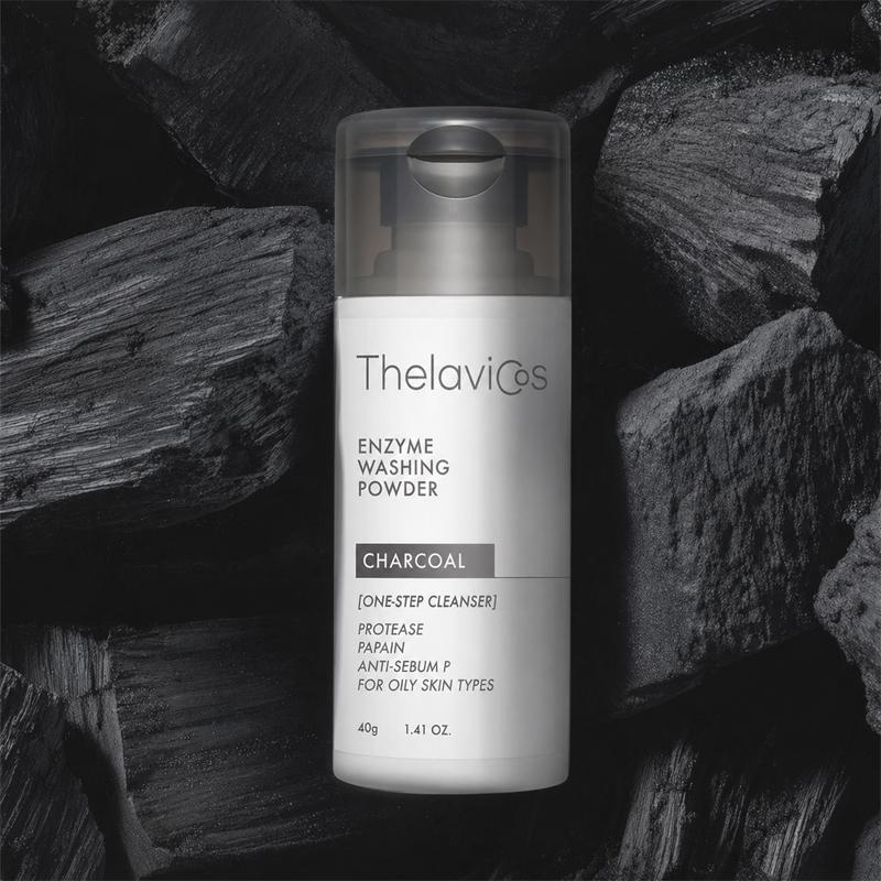 Thelavicos Aktivkohle-Enzym-Waschpulver 40g