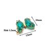 5pcs Stainless Steel Transparent Crystal Glass Butterfly Charms for DIY Jewelry Exquisite Necklace Findings Earrings Making