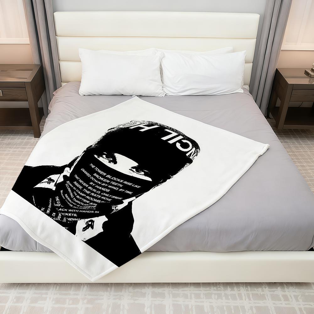 Blanket Throw Super Cosy Plush Living Room Sofa Couch Childish Birthday Rebel EsDeeKid Gifts