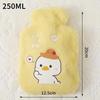 Cartoon Hot Water Bag with Cloth Cover Kawaii Plush Warm Bag Plush Hot Water Bottle Portable Hand Warmer Home School Supplies