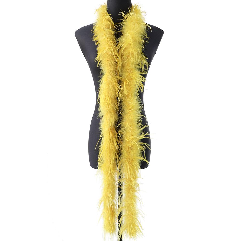 Ostrich Top Thickened Feather Top Stage Catwalk Style Scarf Decoration