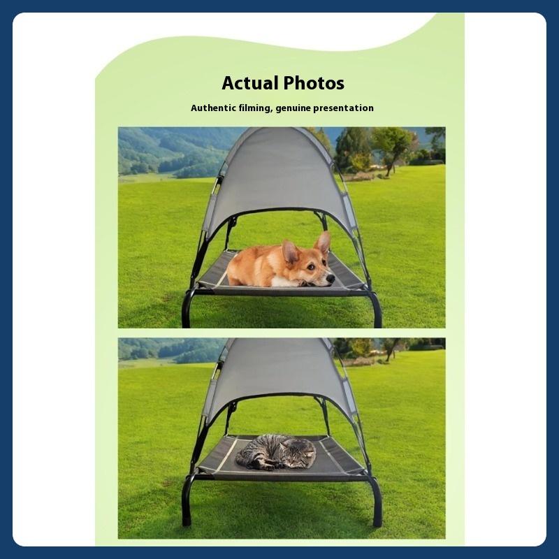 Dogs House Comfortable Scratch Proof Dog Tent Sun Protection Large Dog Bite Proof Summer Breathable Kennel Pet Products Supplies