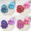 Adorable Sequin Double-sided Flip Reversible Octopus Plush Toy For Kids Joyful Moments