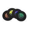 Retro CD-Design Antislip PVC Drink Coaster Pad Cup Coffee Mat Placemat