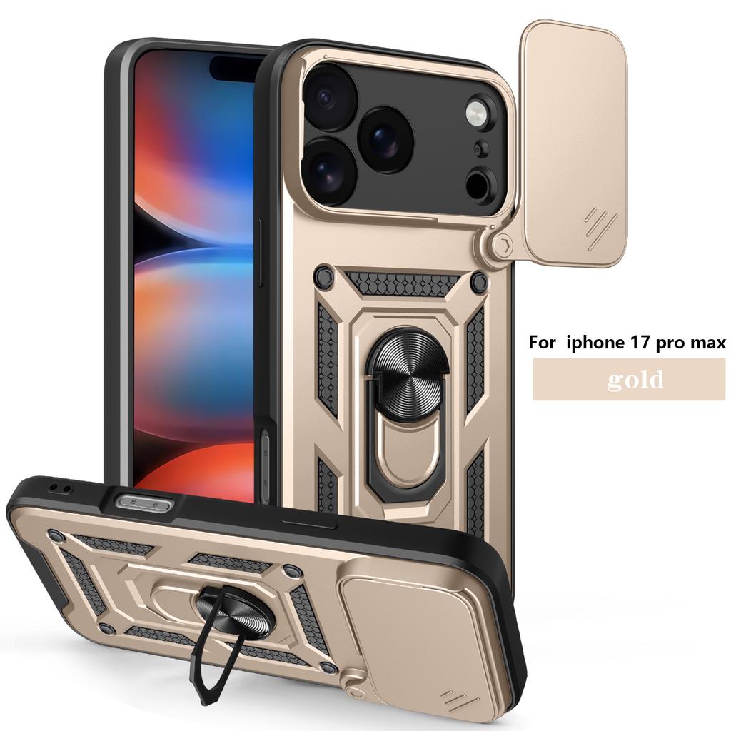Applicable To iPhone17ProMax Window Push Mobile Phone Case Apple 16Pro All-inclusive 15 Anti-drop 14 Protective Case