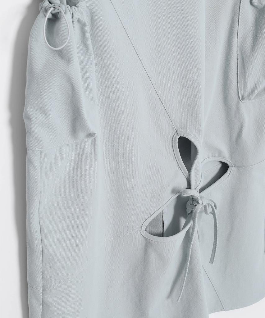 Towtow Archive Petal Cargo Skirt Powder Blue