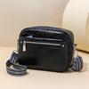 Multi-pocket Women's Shoulder Bag Trendy Atmosphere Simple Autumn and Winter New Broadband Messenger