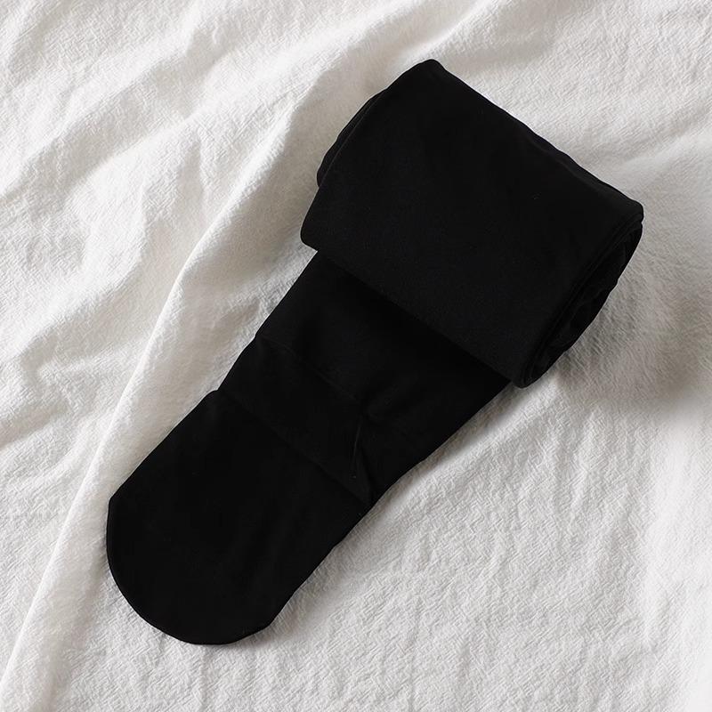 Girls' Thick Velvet Pantyhose: Autumn/Winter White Leggings for Dance Practice