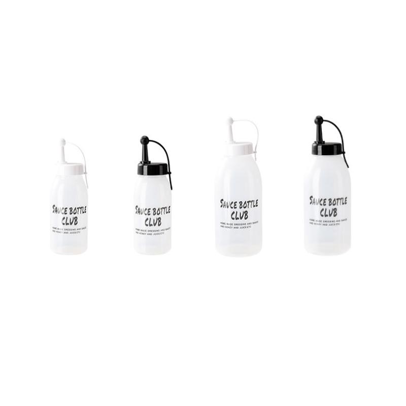 350/650 Ml Plastic Squeeze Bottles Condiments Dispenser Ketchup Mustard Sauce And Seasoning Bottle Kitchen Utensils