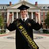 Class of 2026 Graduation Cap Sash Badge Set I Graduated Satin Stole