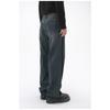 Versatile Long Trousers Washed and Old Denim Blue Loose Straight Casual Pants Straight Loose Jeans for Men Fashionable and Comfortable Pants