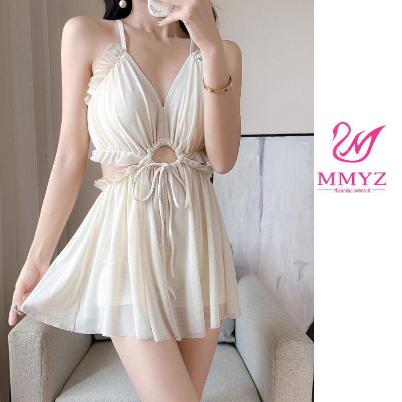 

2025 Trendy Split Bikini: Sexy, Slimming Swimsuit for Spring Vacations, Belly-Covering and Conservative Style. L (105-118 lbs)
