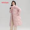 YAYA 2024 Women's Long Hooded Duck Down Parka