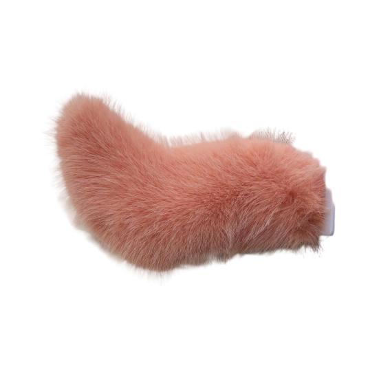 Faux Fur Electric Wagging Tail for Car, Remote Control Moving Tail Decoration, Rechargeable Detachable Auto Accessory for Anime Cosplay