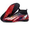 New football shoes boys and girls youth game grass spike shoes boys broken nails sports shoes non-slip