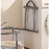 Foldable Large Capacity Clothes Storage Basket with Breathable Nylon Meshes for Home Organization Space Saving and Odor Prevention Ideal for Families