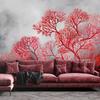 Wallpaper Trees plants red
