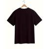 Damen Schickes Woodstock Buchstabenprint Rundhals Kurzarm T-Shirt Bequem Lässig Tägliche Kleidung Stilvolles Layering Top