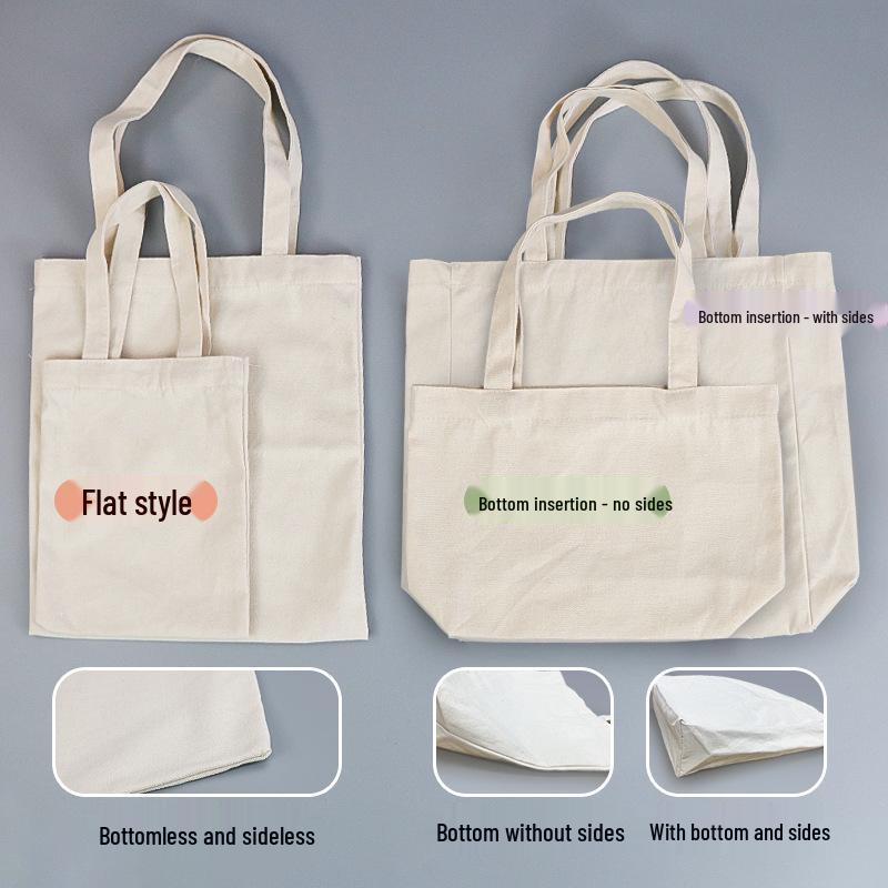 Custom Wear-Resistant Graduation Souvenir Canvas Tote Bag with Ribbon