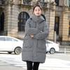 Plus Size Womens Winter Coat Thickened Loose Long Cotton Jacket High Quality Drawstring Waist Outwear