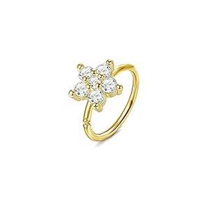 Bobisty Nose Ring Stainless Steel Nose Piercing Stud Septum Rings Lip Rings for Women Men