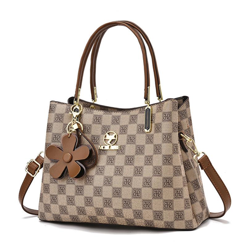 Bag Women's Crossbody Bag Versatile 2025 New Temperament One Shoulder Fashion Large Capacity Handbag Trendy Women's Bag