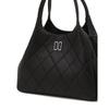 Daks Black Leather Tote Bag Dd Logo Dcba6f442bk
