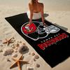 Tampa Bay Buccaneers Logo Microfiber Beach Towel, Lightweight And Quick-Dry, for Summer Travel, Beach Essential, Swimming Pool