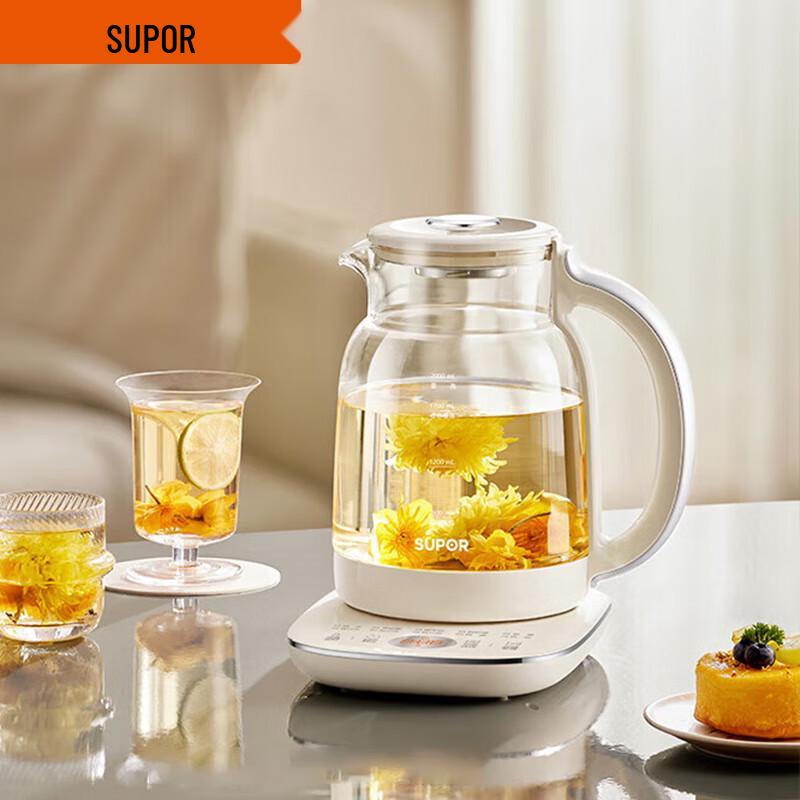 SUPOR 2L Multi-functional Health Kettle with 24H Timer CN plug (adapter included)