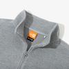 NEW ERA Outdoor Knitted Jersey Half Zip Heather Grey 14741963