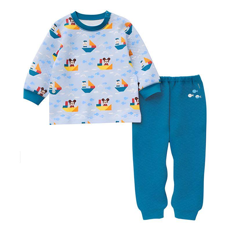 Boys and Girls Autumn and Winter Clothes Air Cotton Home Clothes