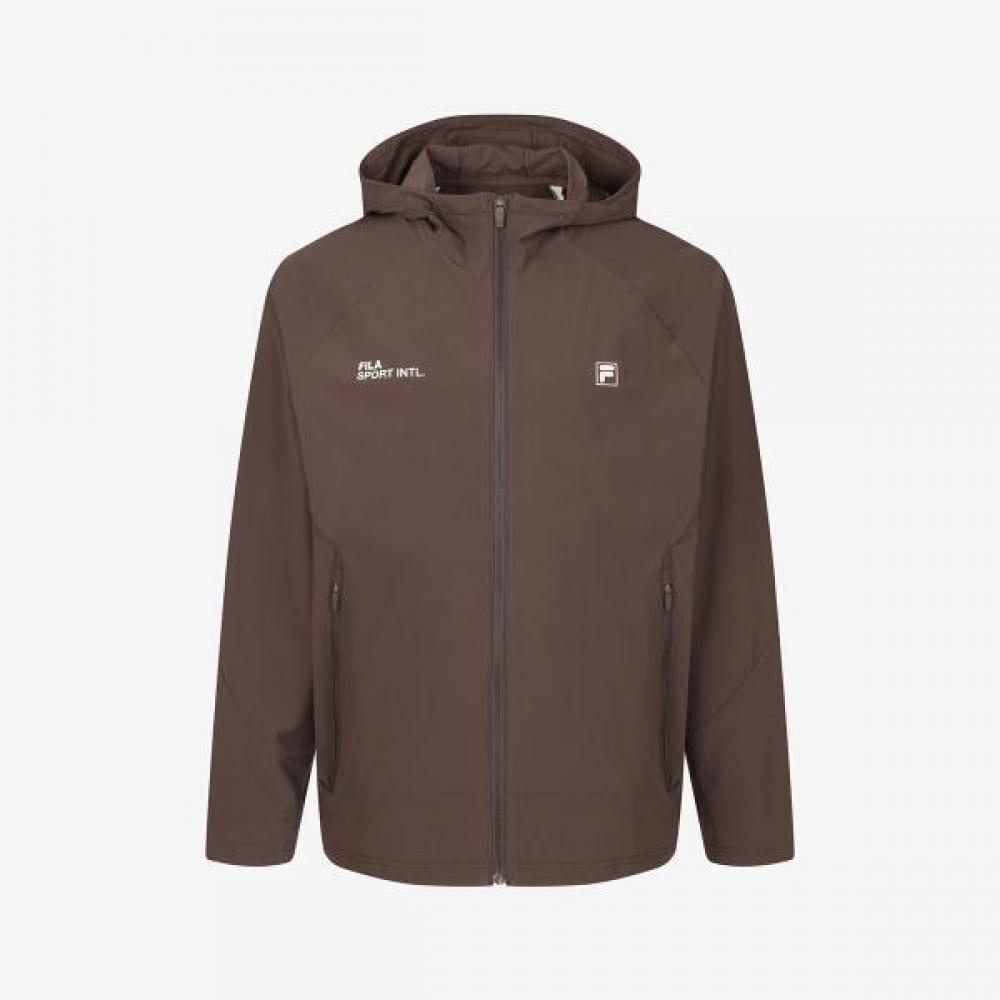 

Fila Coldwave Tricot Hooded Training Jacket BROWNDARKBROWN/2XL(110)