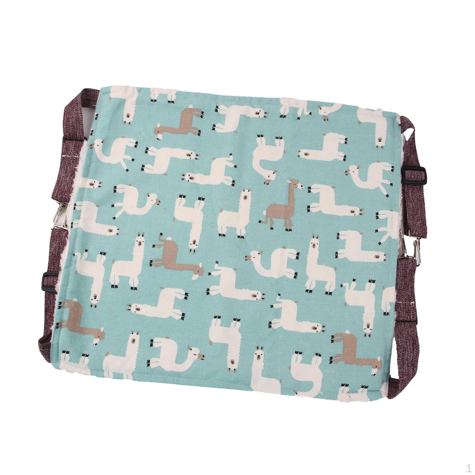 Cat Hanging Hammock Bed with Adjustable Straps Comfortable Resting Place Breathable Alpaca