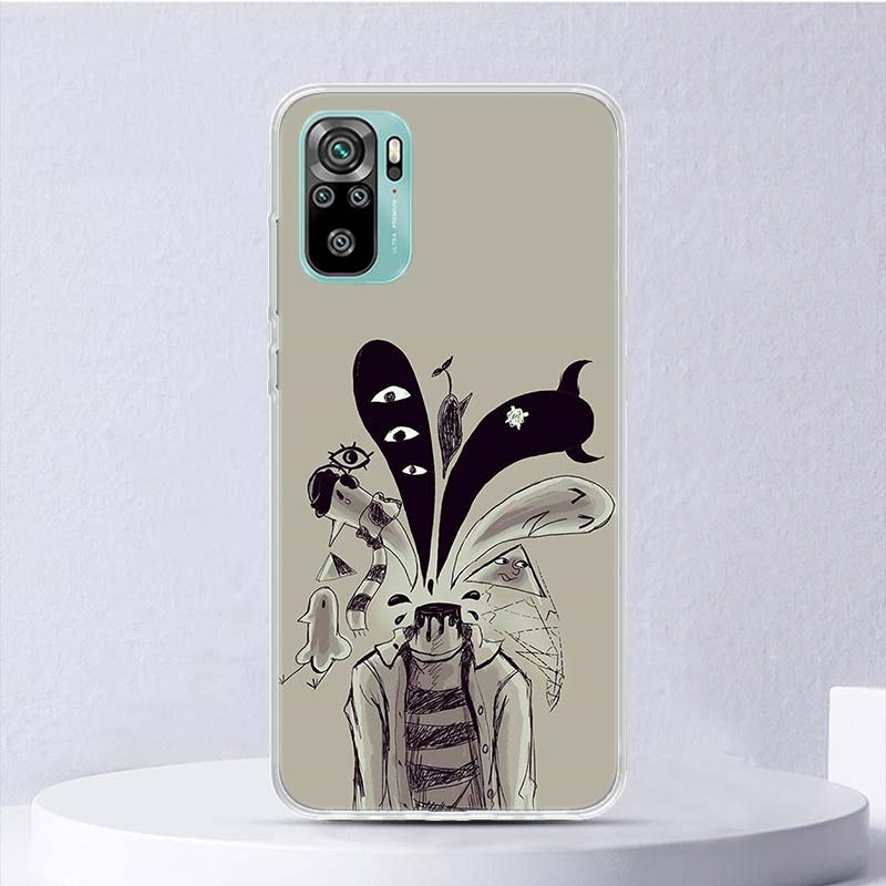 Oyasumi Punpun Soft Case For Xiaomi Redmi Note 14 13 12S 11S 10S 12 Pro Plus Phone Cover 11 10 11E 11T Note14 Shell Coque Note 1