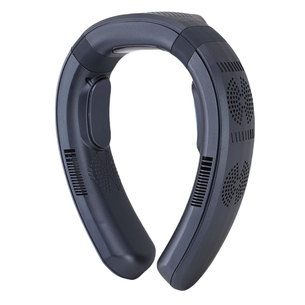 Neck Fan Semiconductor Heating Cooling Double Use Portable Quiet 3 Speeds Wearable Fan for Travel Beach Cycling Camping