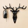 Plastic Deer Head Key Holder Antlers Deer Horn Hook Vintage Deer Horns Hanger  Living Room