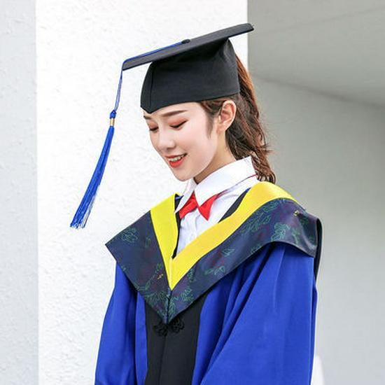Master s Degree Ceremony Robe - British Academic Style for Science, Engineering, Agriculture, Military, Medicine Large