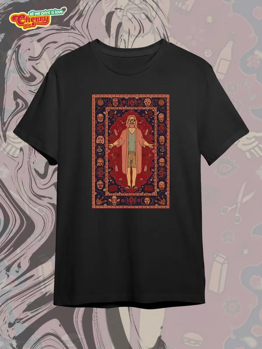 Black T-shirt with Lada Niva print 4XL