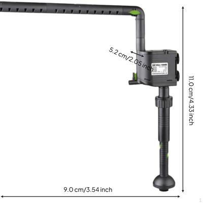 Underwater Aquatic Pump, High Elevate, Extremely Quiet, Multifunctional Habitat Strainer