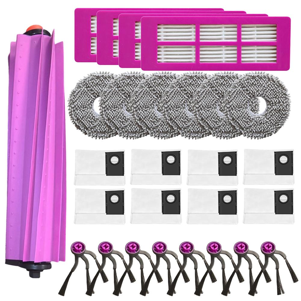 Replacement Accessory Set For Eureka J15 For Evo Ultra Self-Emptying Robot Vacuum, Includes Main Brush, Side Brushes, Filters