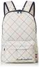 Hapitas Foldable Carry-On Backpack with Handles, Available In a Wide Range of Patterns, 376 Tricolor Ivory