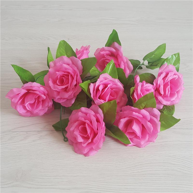 Artificial Rose Flower Vine for Wedding Decoration