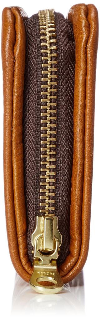 Lee Premium Italian Soft Round Brown Wallet, Leather, Zipper,