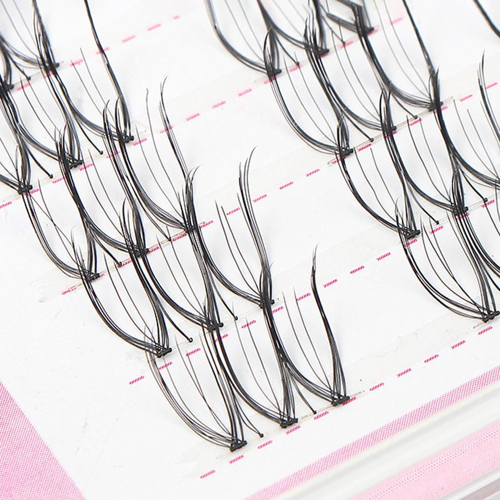 Soft Long Segmented False Eyelashes 3D DIY Cosplay Fake Eyelashes for Women and Girls Cosmetic Supplies