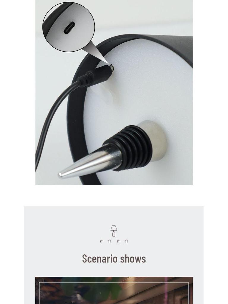 LED Recessed Cork Bottle Light for Living Room or Bar Atmosphere