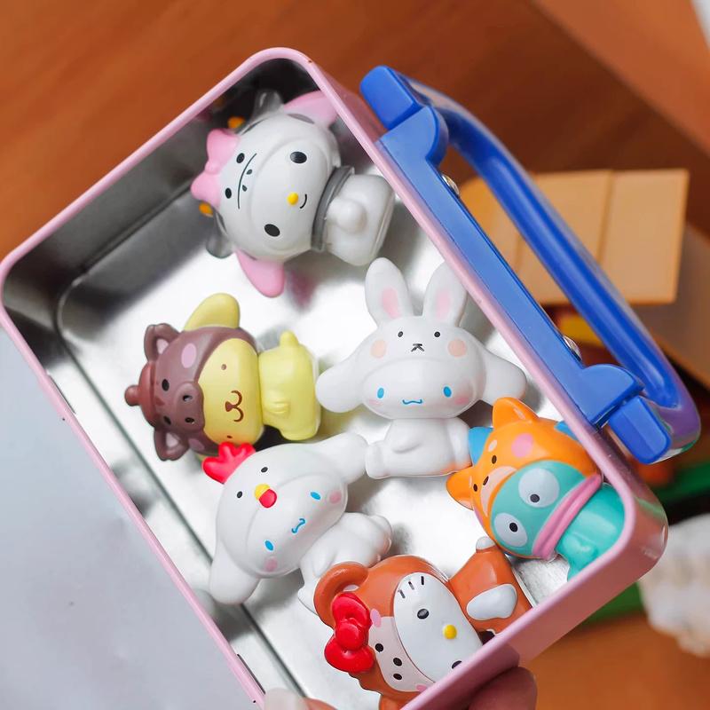 Latest In Stock Kt Cat Zodiac Talisman Series  Figurine Cute Ugly Fish Pudding Dog Doll Ornament Latest Year Surprise Present