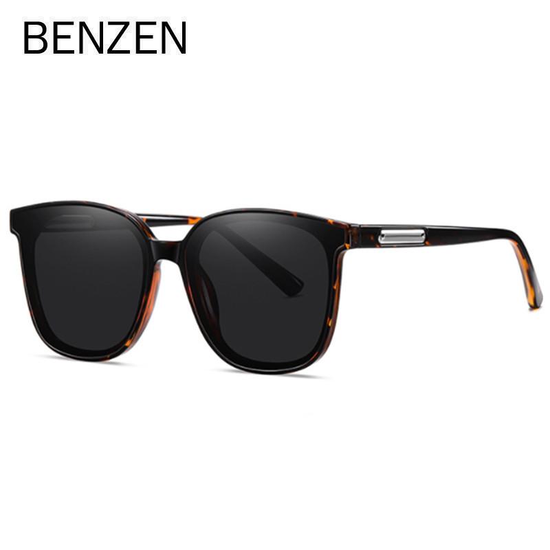 BENZEN New Polarized Sunglasses Women Vintage Large Sun Glasses For Men UV Protection 6759