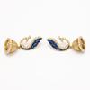 Elegant Exaggerated Earrings: Retro Ethnic Artistic Studs